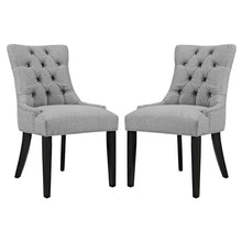 Load image into Gallery viewer, Regent Fabric Dining Side Chair Set of 2 by Modway
