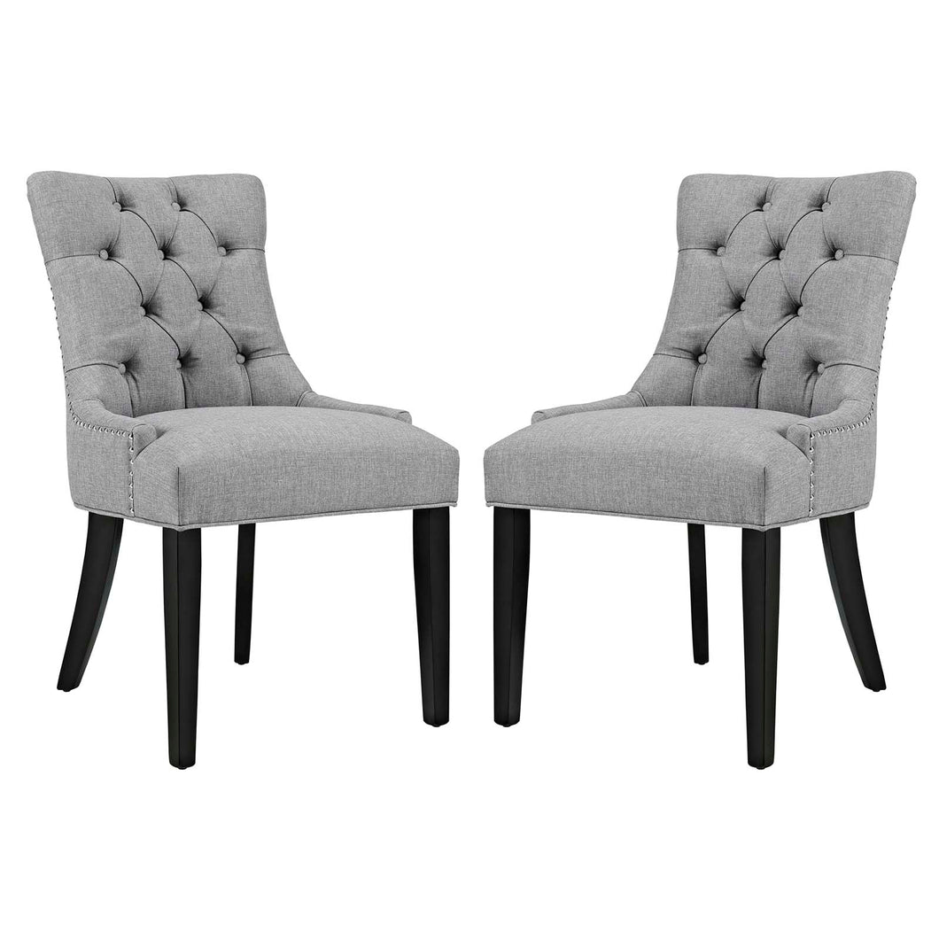 Regent Fabric Dining Side Chair Set of 2 by Modway