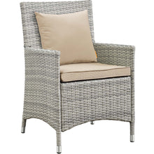 Load image into Gallery viewer, Bridge 4 Piece Outdoor Patio Patio Conversation Set with Pillow Set by Modway
