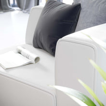 Load image into Gallery viewer, Mingle Vegan Leather Right-Arm Chair by Modway
