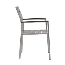 Load image into Gallery viewer, Shore Outdoor Patio Aluminum Dining Armchair by Modway
