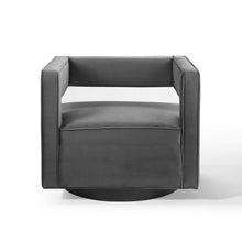 Load image into Gallery viewer, Booth Performance Velvet Performance Velvet Swivel Armchair by Modway
