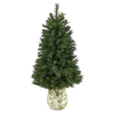 Load image into Gallery viewer, 4.5' West Virginia Mountain Pine Artificial Christmas Tree w/ 100 Clear Lights
