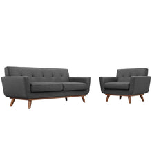 Load image into Gallery viewer, Engage Armchair and Loveseat Set of 2 by Modway
