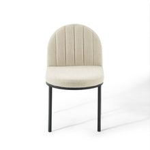 Load image into Gallery viewer, Isla Channel Tufted Upholstered Fabric Dining Side Chair by Modway
