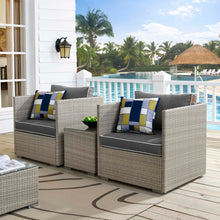Load image into Gallery viewer, Repose 3 Piece Outdoor Patio Sectional Set by Modway

