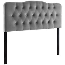 Load image into Gallery viewer, Annabel Diamond Tufted Performance Velvet Queen Headboard by Modway

