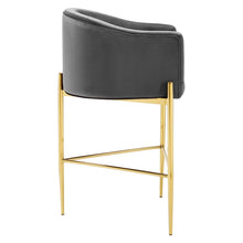 Load image into Gallery viewer, Savour Tufted Performance Velvet Bar Stool by Modway
