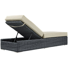 Load image into Gallery viewer, Summon Outdoor Patio Sunbrella¨ Chaise Lounge by Modway
