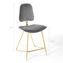 Load image into Gallery viewer, Ponder Performance Velvet Counter Stool by Modway
