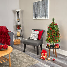 Load image into Gallery viewer, 3' Norway Mixed Pine Artificial Christmas Tree w/ 50 Clear LED Lights
