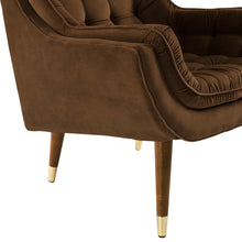 Load image into Gallery viewer, Suggest Button Tufted Performance Velvet Lounge Chair by Modway
