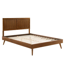 Load image into Gallery viewer, Alana Wood King Platform Bed With Splayed Legs by Modway
