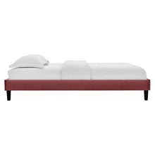 Load image into Gallery viewer, Reign Performance Velvet Queen Platform Bed Frame by Modway
