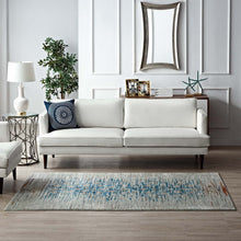 Load image into Gallery viewer, Hesper Distressed Contemporary Floral Lattice 8x10 Area Rug by Modway
