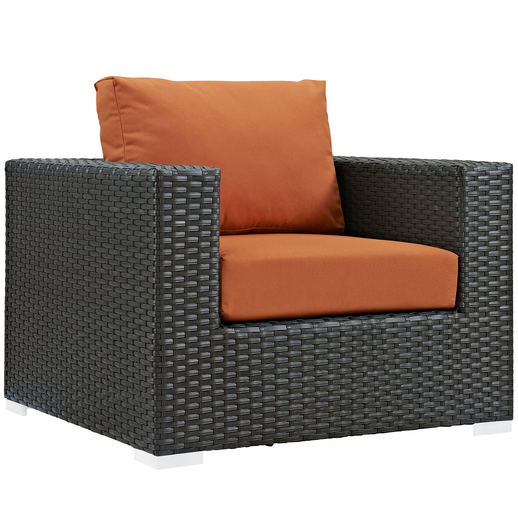 Sojourn Outdoor Patio Sunbrella¨ Armchair by Modway