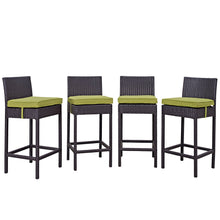 Load image into Gallery viewer, Convene 4 Piece Outdoor Patio Pub Set by Modway
