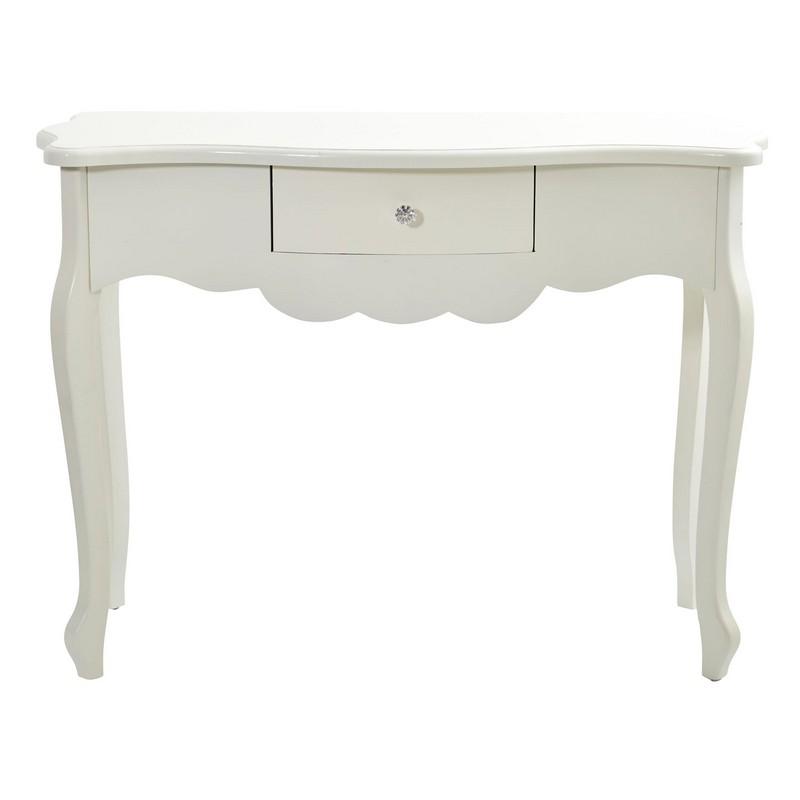 45.5'' Vintage White Desk with Drawer