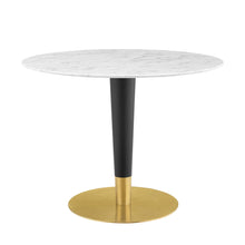 Load image into Gallery viewer, Zinque 40&quot; Artificial Marble Dining Table by Modway
