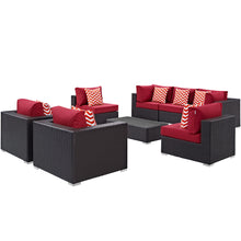 Load image into Gallery viewer, Convene 8 Piece Outdoor Patio Sectional Set by Modway
