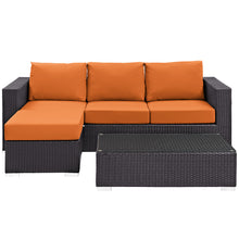 Load image into Gallery viewer, Convene 3 Piece Outdoor Patio Sofa Set by Modway
