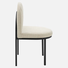Load image into Gallery viewer, Isla Channel Tufted Upholstered Fabric Dining Side Chair by Modway

