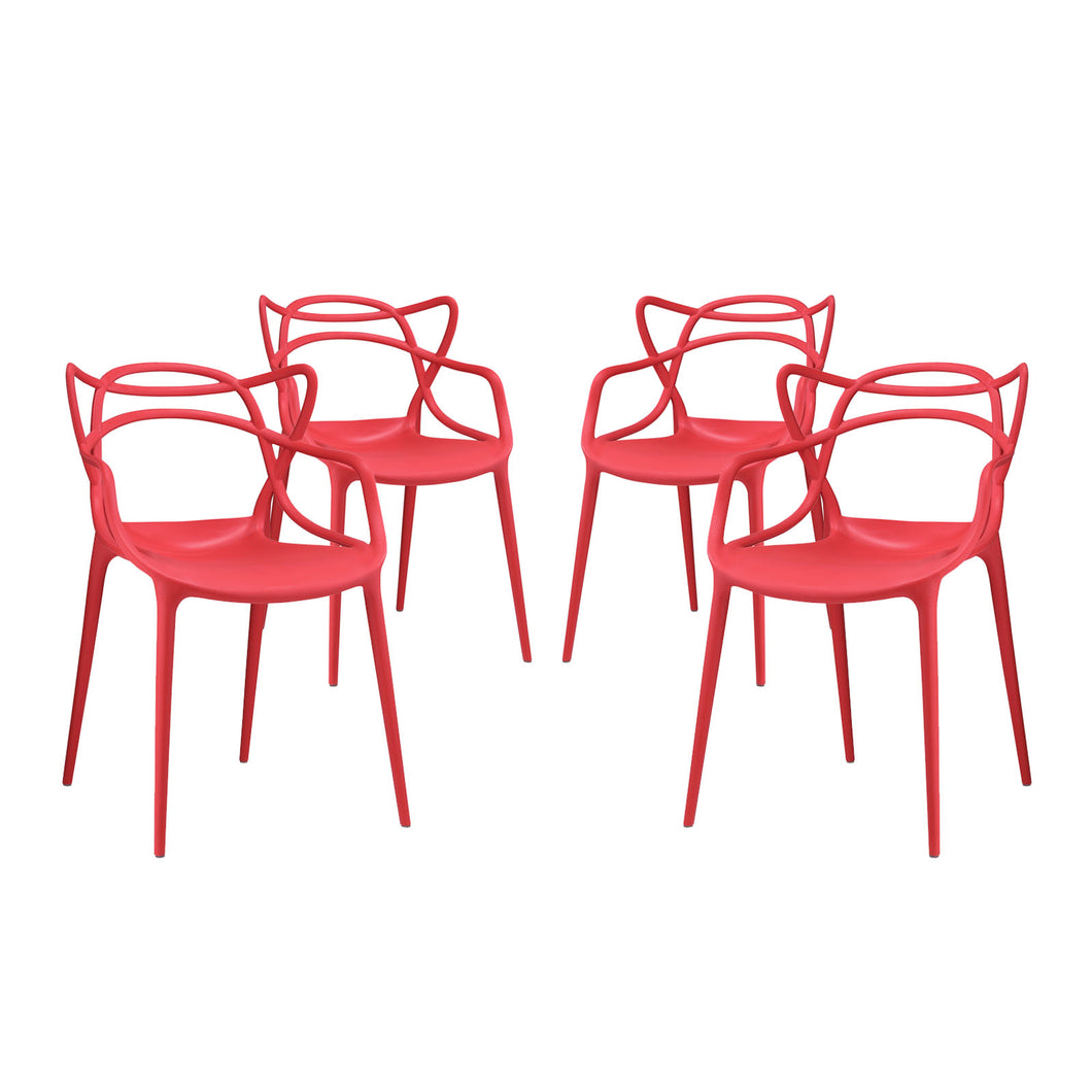 Entangled Dining Set Set of 4 by Modway