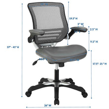 Load image into Gallery viewer, Edge Vinyl Office Chair by Modway
