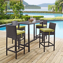 Load image into Gallery viewer, Convene 5 Piece Outdoor Patio Pub Set
