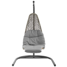 Load image into Gallery viewer, Landscape Hanging Chaise Lounge Outdoor Patio Swing Chair by Modway
