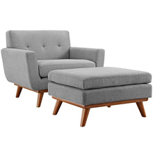 Load image into Gallery viewer, Engage 2 Piece Armchair and Ottoman by Modway

