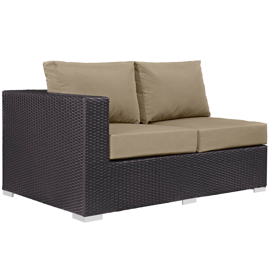 Convene Outdoor Patio Left Arm Loveseat by Modway