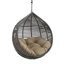 Load image into Gallery viewer, Garner Teardrop Outdoor Patio Swing Chair Without Stand by Modway
