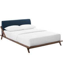 Load image into Gallery viewer, Luella Upholstered Fabric Queen Platform Bed by Modway
