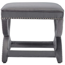Load image into Gallery viewer, Expound Upholstered Nailhead Trim Performance Velvet Ottoman by Modway
