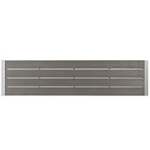 Load image into Gallery viewer, Shore Outdoor Patio Aluminum Bench by Modway
