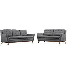 Load image into Gallery viewer, Beguile Upholstered Fabric Living Room Set Set of 2 by Modway
