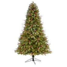 Load image into Gallery viewer, 6.5&#39; Lightly Frosted Big Sky Spruce Artificial Christmas Tree
