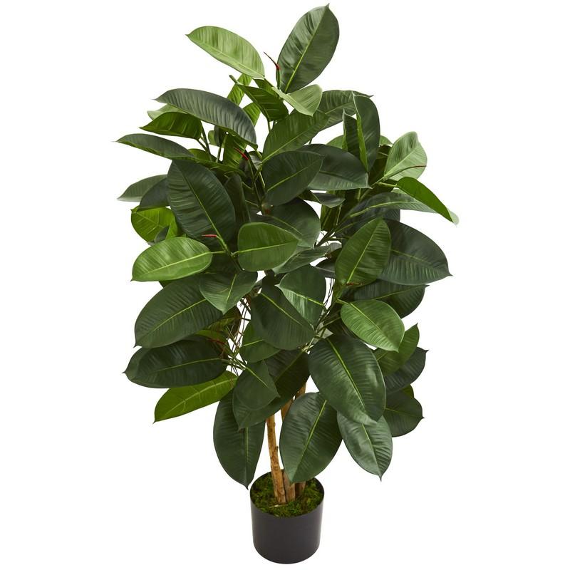 4' Oak Ficus Artificial Tree 5574 By Nearly Natural