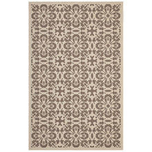 Load image into Gallery viewer, Ariana Vintage Floral Trellis Indoor and Outdoor 8x10 Area Rug by Modway
