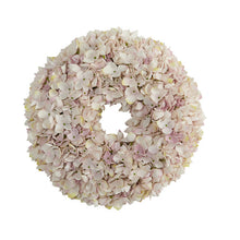 Load image into Gallery viewer, 16&quot; Hydrangea Artificial Wreath
