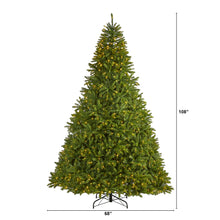 Load image into Gallery viewer, 9&#39; Sierra Spruce &#39;Natural Look&#39; Artificial Christmas Tree w/ 1000 Clear LED
