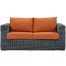 Load image into Gallery viewer, Summon Outdoor Patio Sunbrella¨ Loveseat by Modway
