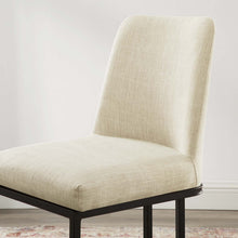 Load image into Gallery viewer, Amplify Sled Base Upholstered Fabric Dining Side Chair by Modway

