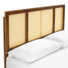 Load image into Gallery viewer, Kelsea Cane and Wood Full Platform Bed With Angular Legs by Modway
