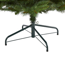 Load image into Gallery viewer, 9' Slim West Virginia Mountain Pine Artificial Christmas Tree w600 Clear Lights
