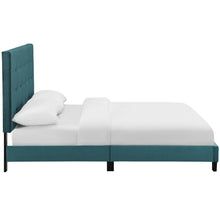 Load image into Gallery viewer, Melanie Tufted Button Upholstered Performance Velvet King Platform Bed by Modway
