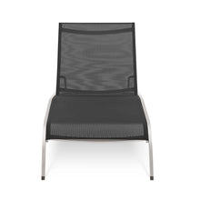 Load image into Gallery viewer, Savannah Mesh Chaise Outdoor Patio Aluminum Lounge Chair by Modway
