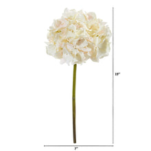 Load image into Gallery viewer, 19&quot; Hydrangea Artificial Flower (Set of 6)
