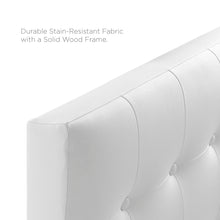 Load image into Gallery viewer, Emily Upholstered Vinyl Twin Headboard by Modway
